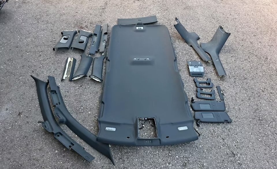 IMG_0662 Kit Ciel de Toit Noir S-Line Origine Audi A4 S4 B6 B7 Avant Break