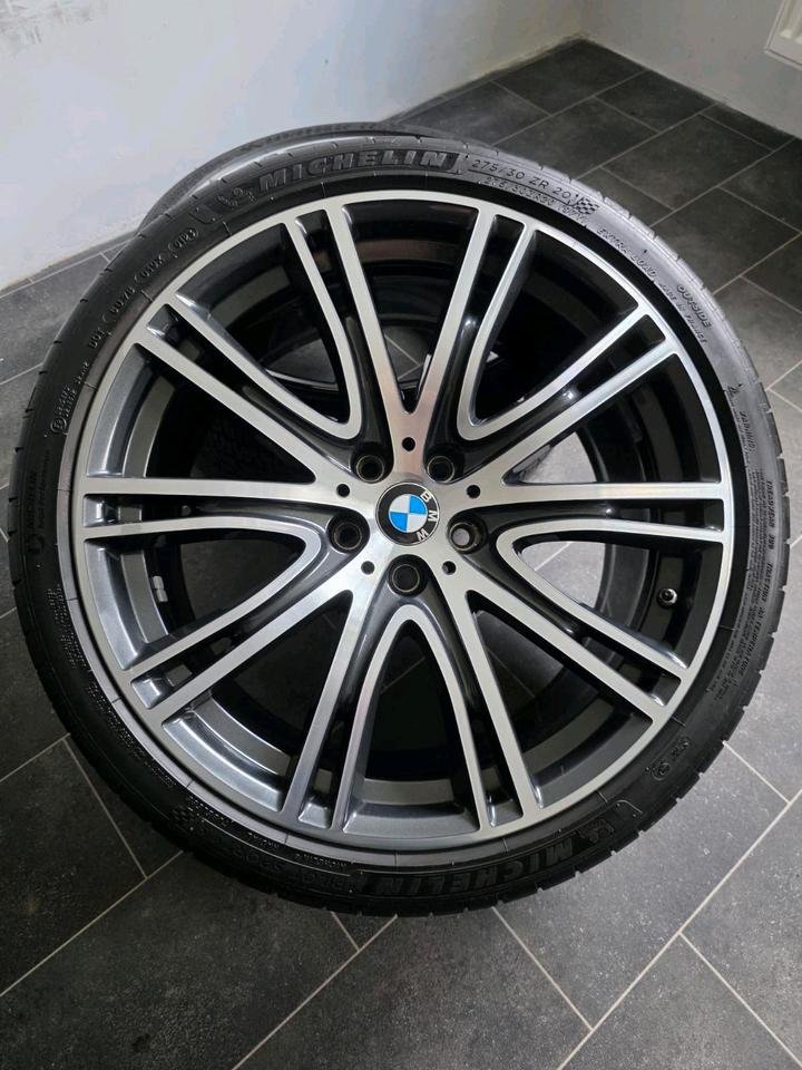 IMG_0811 Original Genuine BMW 20" Individual Style 759i Alloy Wheels & Summer Tires – 5 Series G30 G31