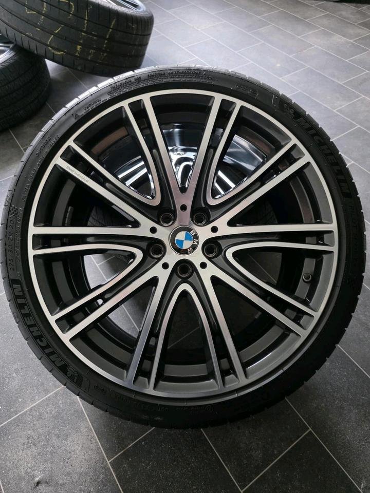 IMG_0812 Original Genuine BMW 20" Individual Style 759i Alloy Wheels & Summer Tires – 5 Series G30 G31