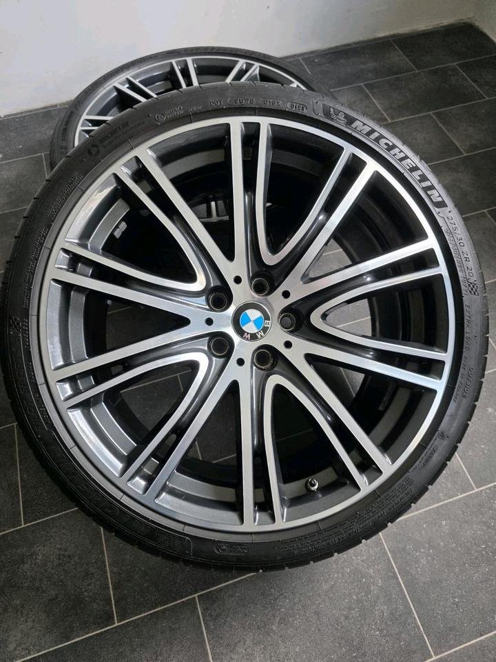 IMG_0814 Original Genuine BMW 20" Individual Style 759i Alloy Wheels & Summer Tires – 5 Series G30 G31