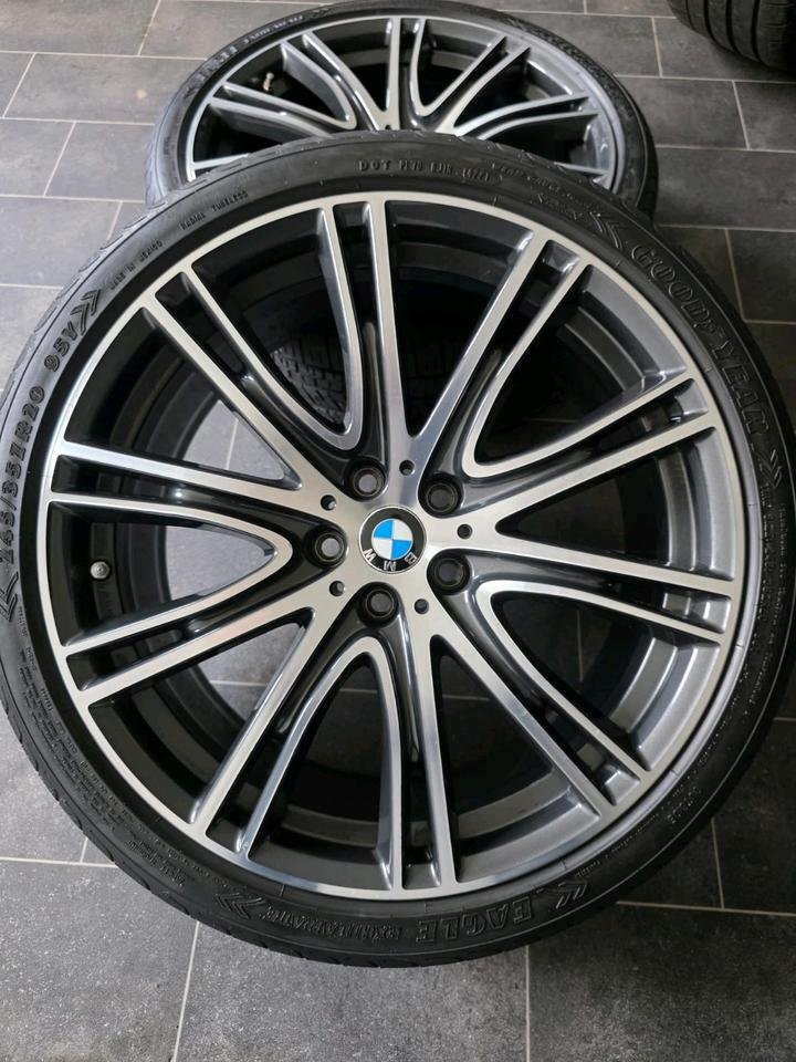 IMG_0818 Original Genuine BMW 20" Individual Style 759i Alloy Wheels & Summer Tires – 5 Series G30 G31