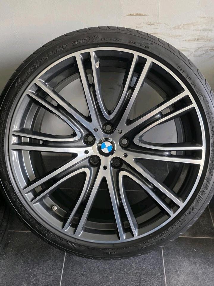IMG_0819 Original Genuine BMW 20" Individual Style 759i Alloy Wheels & Summer Tires – 5 Series G30 G31