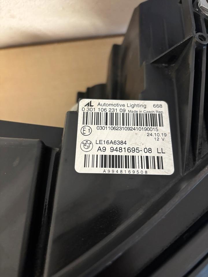 IMG_1028 Phares Full LED Origine BMW Série 3 G20 G21 9481695 / 9481696