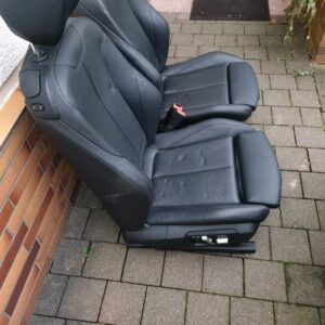 Sièges en Cuir Noir BMW F32 Coupé (Modèle Facelift)