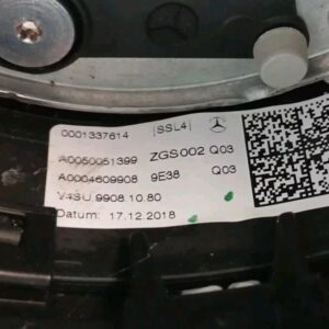 Volant Mercedes C63 AMG W205 Facelift Airbag