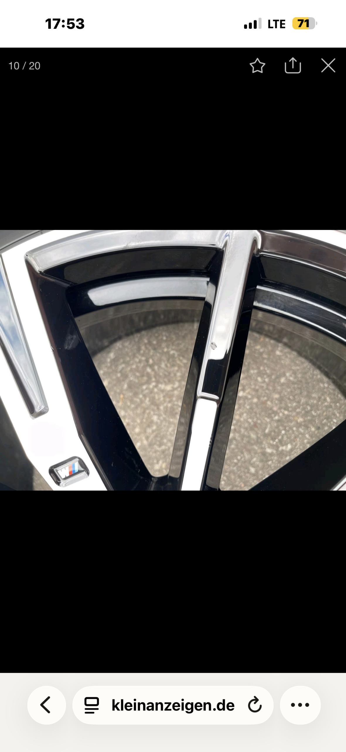 IMG_1296 Jantes BMW 20 Pouces Style 938 M Série 5 G60 G61 i5